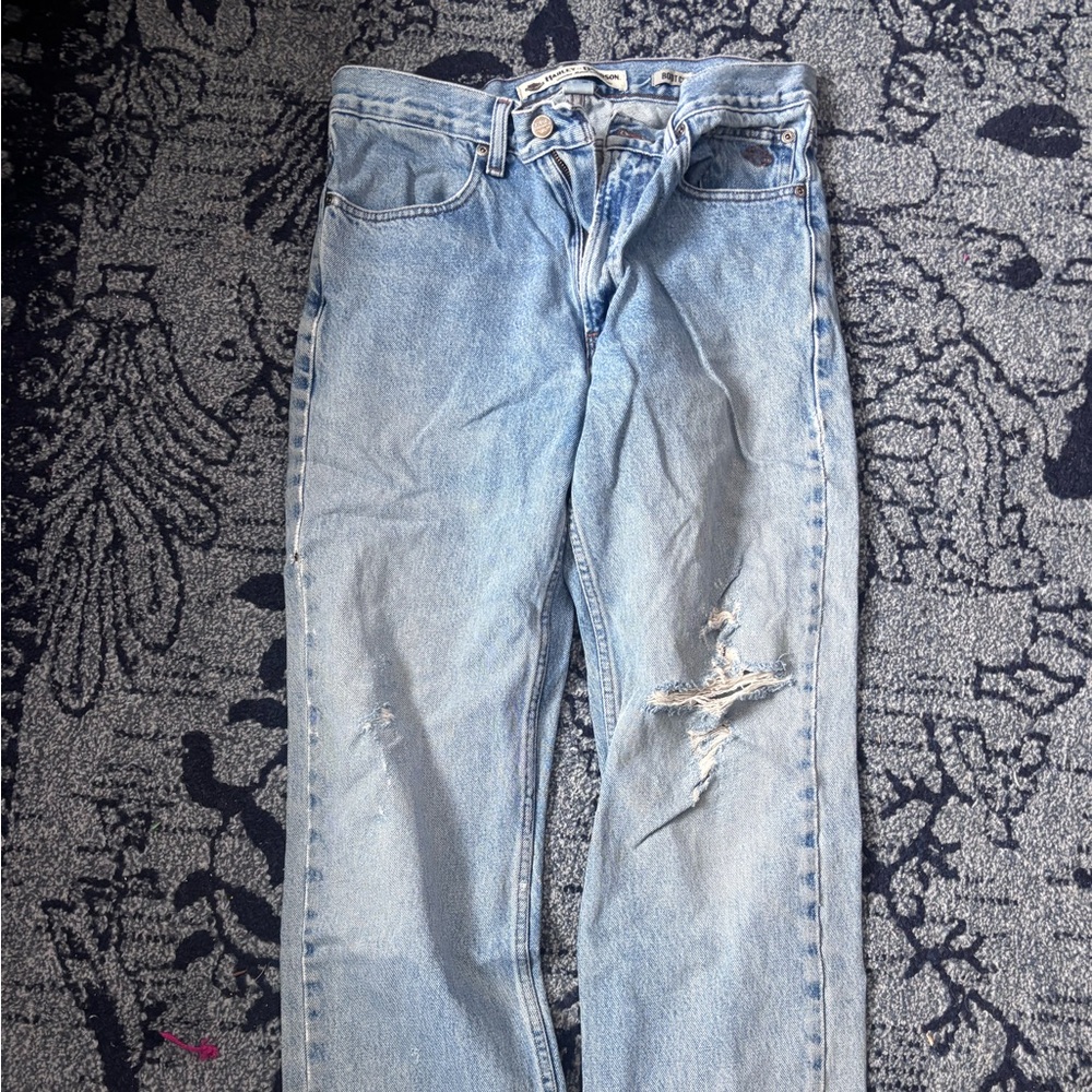 Harley-Davidson Light Blue Boot Cut Jeans